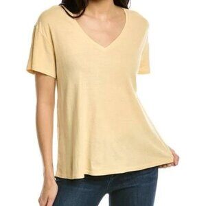 SR vs. Sandrine Rose Sunflower V-Neck Tee Shirt - NWT